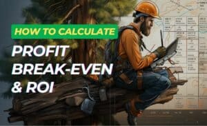 how to calculate profit tree service business